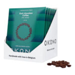 OKONO Czekolada Ciemna z Kawą 50g - obrazek 2