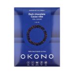 okono czekolada jest przekąska bezglutenowa i czekolada keto i wegańska i bez cukru