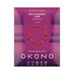 Okono Czekolada chili jest czekolada ciemna która jest wegańska i jest czekolada keto bez cukru