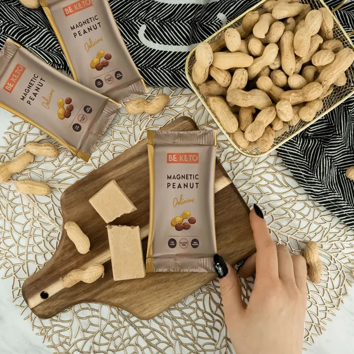 BeKeto Baton Magnetyczny Orzech Peanut 40g - obrazek 2