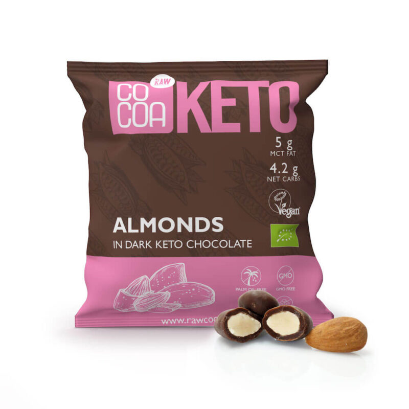 "bez cukru", "Cocoa Keto", "Migdały w Ciemnej Czekoladzie", "Bez laktozy"