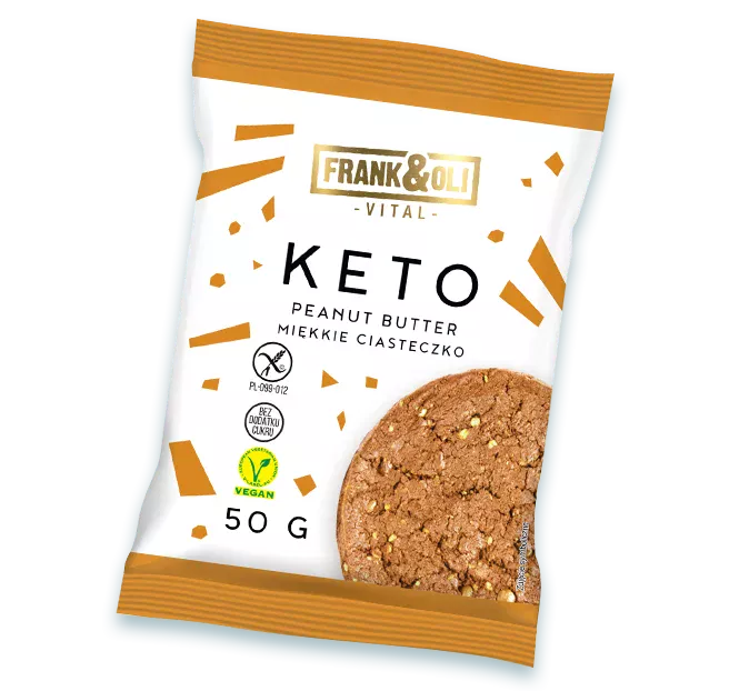 "Frank&Oli Ciastko", "Masło Orzechowe", "bezglutenowe ciastko", "dieta ketogeniczna"