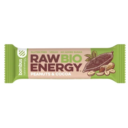 Bombus - BIO Raw Baton energy orzech i kakao